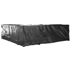 Housses de salon de jardin en forme de L 2 pcs 20 œillets 569508569508