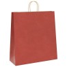 Sacs en papier 250 pcs avec poignées rouge 45x17x48 cm 569512569512