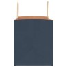 Sacs en papier 250 pcs avec poignées bleu 32x22x24 cm 569515569515