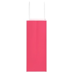Sacs en papier 50 pcs avec poignées rose 21x11x28 cm 569522569522
