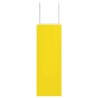 Sacs en papier 50 pcs avec poignées jaune 21x11x31 cm 569524569524