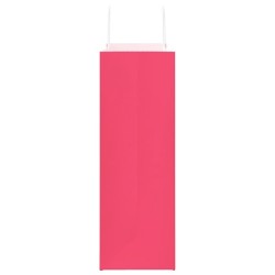 Sacs en papier 50 pcs avec poignées rose 45x17x48 cm 569530569530