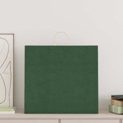 Sacs en papier 250 pcs avec poignées vert 54x15x49 cm 569533569533