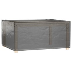 Housses salon de jardin2pcs 8œillets 160x120x75cm rectangulaire 569538569538