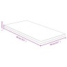 Dessus de table 40x80x2,5 cm bambou 569540569540
