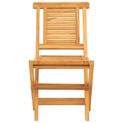 Chaises de jardin pliantes lot de 6 47x63x90cm bois massif teck 569541569541