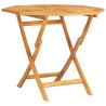 Ensemble à manger de jardin 5 pcs Bois de teck massif 569542569542