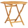 Ensemble à manger de jardin 5 pcs Bois de teck massif 569544569544