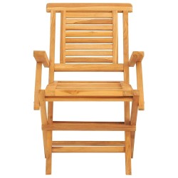 Chaises de jardin pliantes lot de 4 56x63x90cm bois massif teck 569546569546