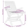 Chaises de jardin pliantes lot de 4 61x67x90cm bois massif teck 569547569547