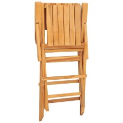 Chaises de jardin pliantes lot de 6 55x62x90cm bois massif teck 569548569548