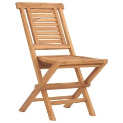 Ensemble à manger de jardin 5 pcs Bois de teck massif 569552569552