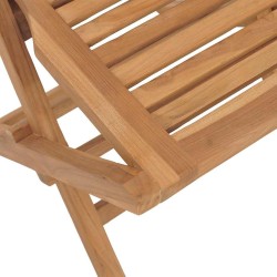 Ensemble à manger de jardin 5 pcs Bois de teck massif 569552569552