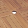 Ensemble à manger de jardin 5 pcs Bois de teck massif 569553569553