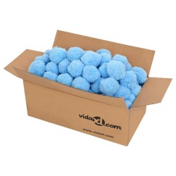 Boules anti-bactériennes filtrantes de piscine bleu 2100 g PE 569564569564