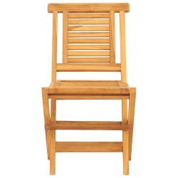 Chaises de jardin pliantes lot de 4 47x63x90cm bois massif teck 569566569566