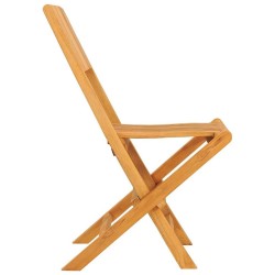 Chaises de jardin pliantes lot de 4 47x61x90cm bois massif teck 569568569568