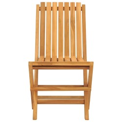 Chaises de jardin pliantes lot de 6 47x47x89cm bois massif teck 569575569575