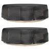 Housses pour salon îlot 2 pcs 8 œillets Ø188x50 cm rond 569594569594