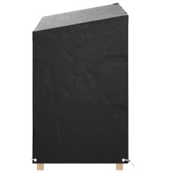 Housses de balancelle 2 pcs 8 œillets 125x90x135/165 cm PE 569595569595