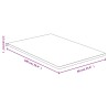 Dessus de table 60x100x1,5 cm bambou 569597569597