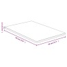 Dessus de table 40x60x1,5 cm bambou 569612569612
