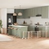 Barrière pour chien porte pliable 15 panneaux bois de peuplier 569638569638