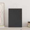Sacs en papier 250 pcs avec poignées noir 32x17x44 cm 569662569662