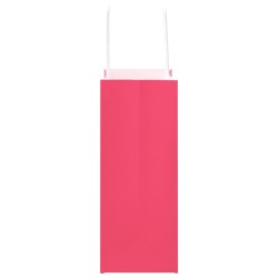 Sacs en papier 50 pcs avec poignées rose 15x8x21 cm 569666569666