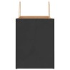 Sacs en papier 250 pcs avec poignées noir 32x22x28 cm 569682569682