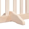 Barrière pour chien porte pliable 10 panneaux bois de peuplier 569685569685