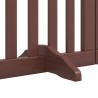 Barrière pour chien porte pliable 12 panneaux bois de peuplier 569694569694