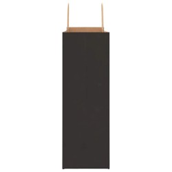 Sacs en papier 50 pcs avec poignées noir 45x17x48 cm 569704569704