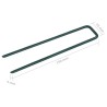 Clous pour gazon artificiel 50 pcs Forme de U Fer 569716569716
