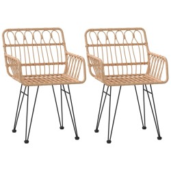 Ensemble à manger de jardin 3 pcs Résine tressée 569724569724