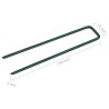 Clous pour gazon artificiel 100 pcs Forme de U Fer 569726569726