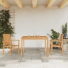 Ensemble à manger de jardin 3 pcs Bois de teck massif 569738569738