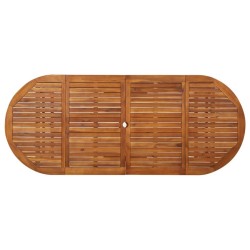 Table à dîner de jardin 220x90x75 cm Bois d'acacia massif 569743569743