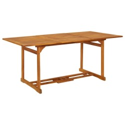 Table à dîner de jardin 180x90x75 cm Bois d'acacia solide 569746569746