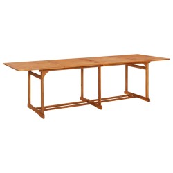 Table à dîner de jardin 280x90x75 cm Bois d'acacia massif 569747569747