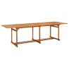Table à dîner de jardin 280x90x75 cm Bois d'acacia massif 569747569747