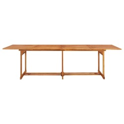 Table à dîner de jardin 280x90x75 cm Bois d'acacia massif 569747569747