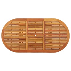 Table de jardin 200x100x75 cm Bois d'eucalyptus solide 569751569751