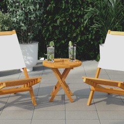 Dessus de table Bois de teck solide Rond 2,5 cm 40 cm 569753569753