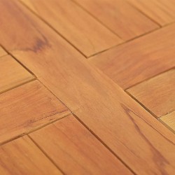 Dessus de table Bois de teck solide Rond 2,5 cm 40 cm 569753569753