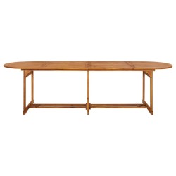Table à dîner de jardin 280x90x75 cm Bois d'acacia massif 569754569754