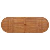 Table à dîner de jardin 280x90x75 cm Bois d'acacia massif 569754569754