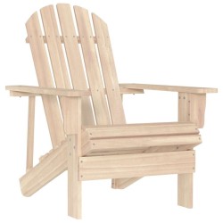 Chaise de jardin Adirondack bois de sapin massif 569756569756