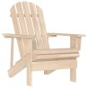 Chaise de jardin Adirondack bois de sapin massif 569756569756