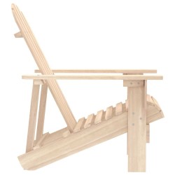 Chaise de jardin Adirondack bois de sapin massif 569756569756